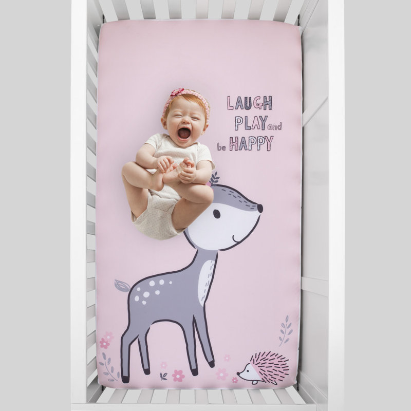 Drap-housse pour lit de bébé Vanegas
