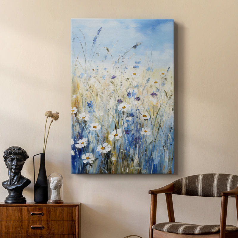 FLORAL Series XIV  -Premium Gallery Wrapped Canvas -Ready to Hang, 27" H x 18" W