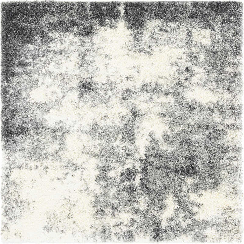 Abstract Indoor Rug, Square 5'