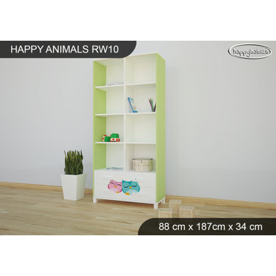187 cm H X 88 cm W Kids Cube Bookcase