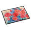 Tapis de porte extérieur anti-dérapant roses-16655290