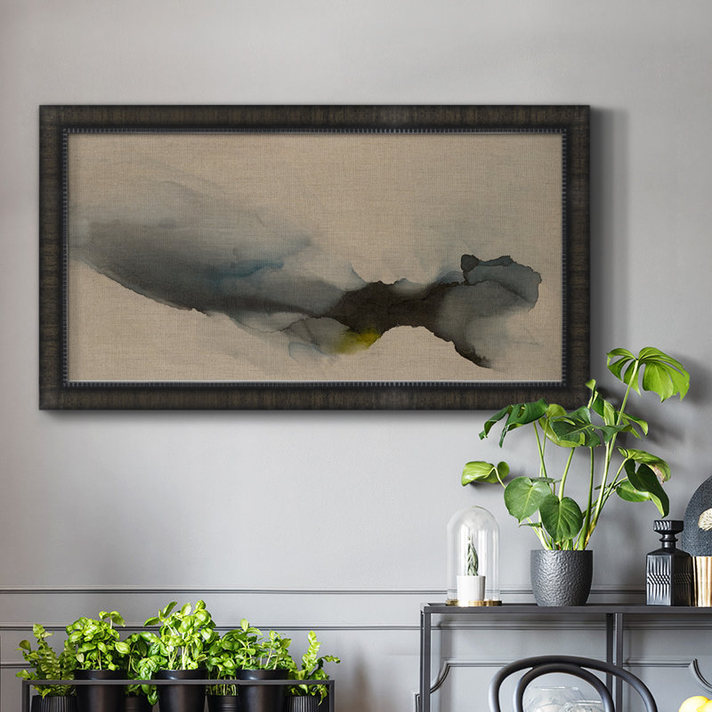 Je déplacerais le ciel pour vous - Reproduction de photo sur toile, H 25 po x l 45 po x P 1 po, Toile avec cadre noir / beige