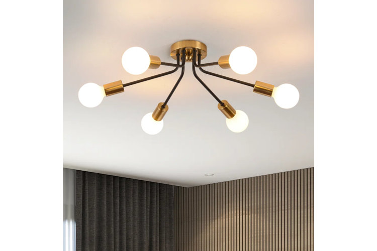 George Oliver Bujer Flush Mount