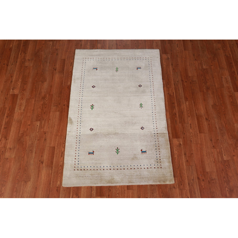 Handmade Gabbeh Indian Rug 3x5