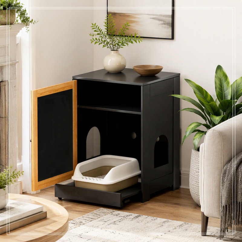Blanca Enclosure with sisal door