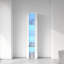 Armoire latérale avec lampe à bande en aluminium