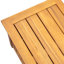 Boîte de terrasse extérieure en bois