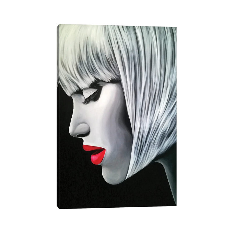 Bangz 1 Piece Wall Art on Canvas, 66.04 cm H x 45.72 cm W x 1.91 cm D, Wrapped Canvas
