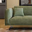 Coussin modulaire vert 100% polyester-1672534039