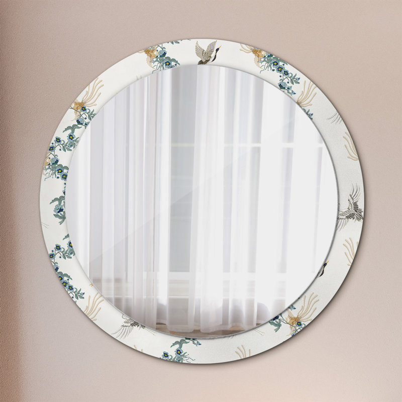 Huldar Glass Flat Wall Mirror