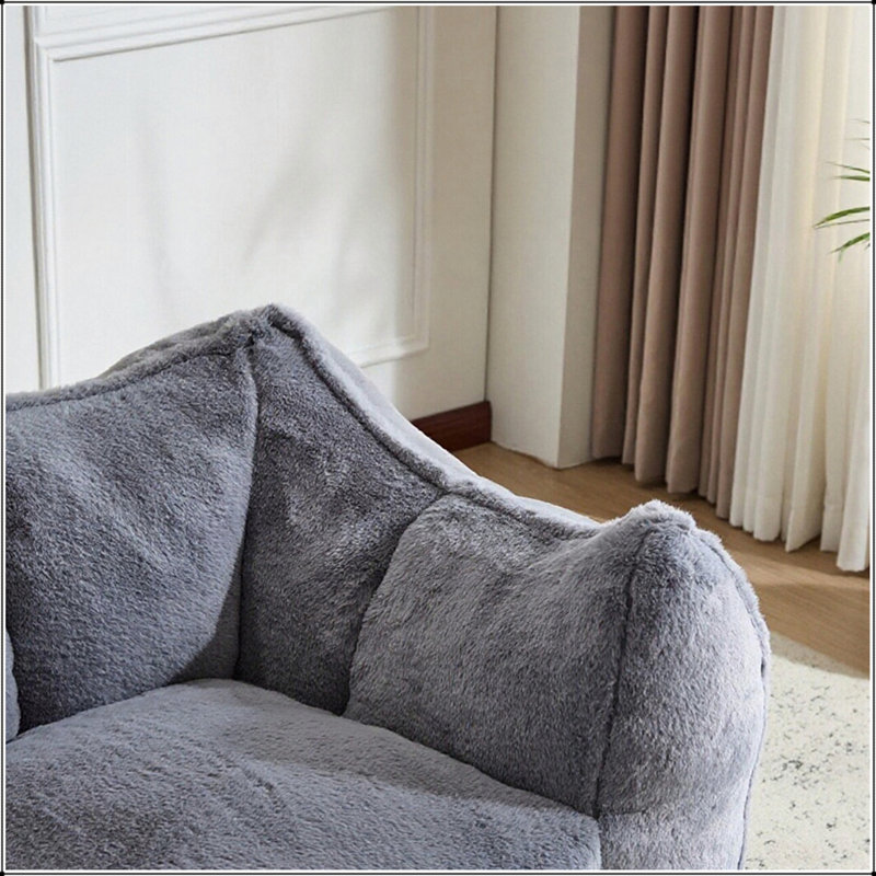 Indoor Bean Bag, Gris