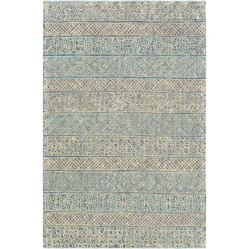 Bashaw Wool Southwestern Indoor Rug, Rectangle 2' x 3'