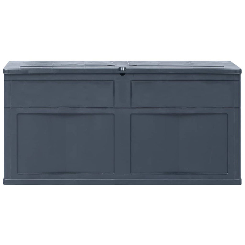 WFX Utility 119cm W 320L Water Resistant Plastic Lockable Deck Box, Black