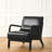 Bradley Faux Leather Armchair-2143334069