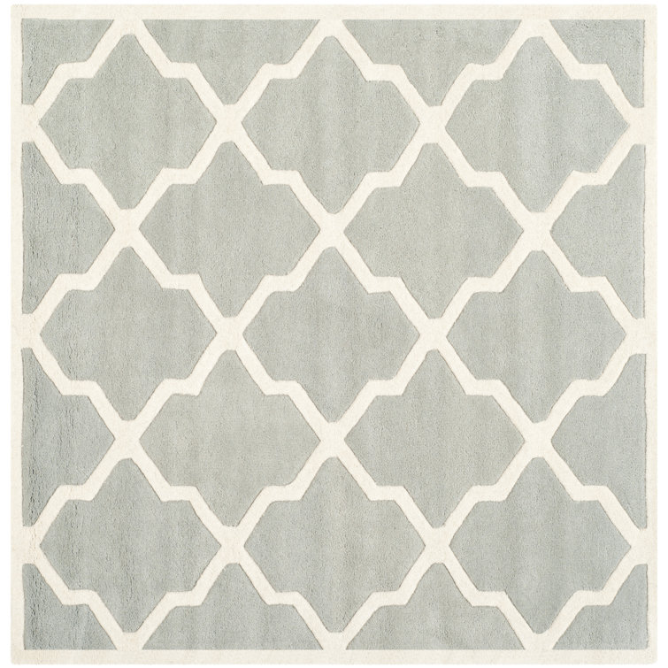 Carolene Hand Tufted Wool Geometric Rug