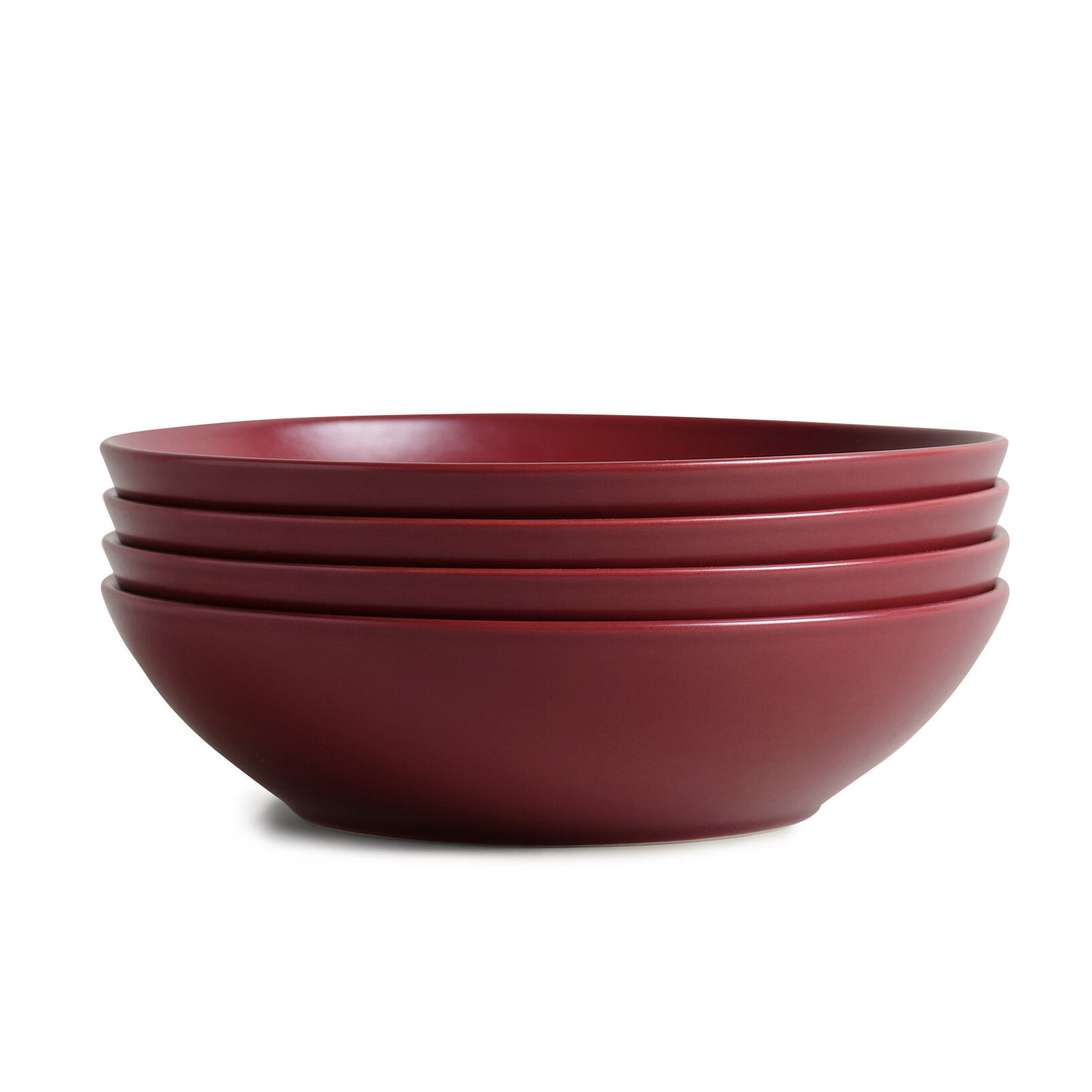Year & Day Ceramic Big Bowls, Plum