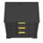 Wooden 23.6" W 3-Drawer Nightstand(Set of 2)