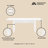 Ella 79" Dining Table In White