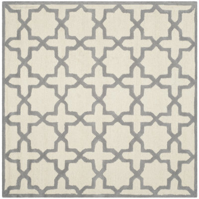 Cannen Hand Tufted Wool Geometric Rug