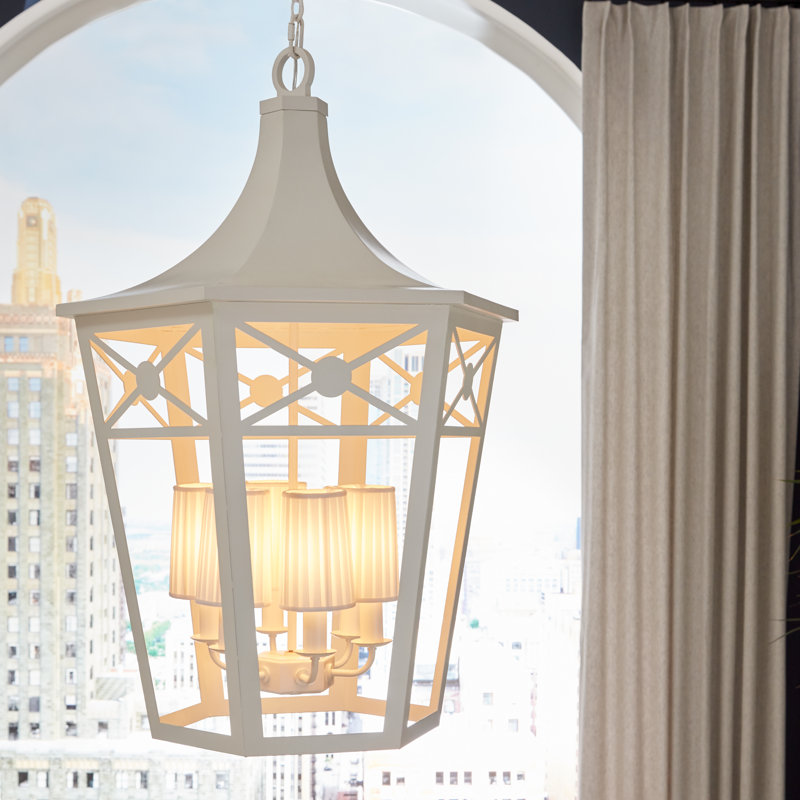 Heritage 6 - Light Lantern Rectangle Pendant