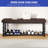 Stylish Roman Leg Shoe Rack Bench With Comfortable Seating And Shelves-2078179272