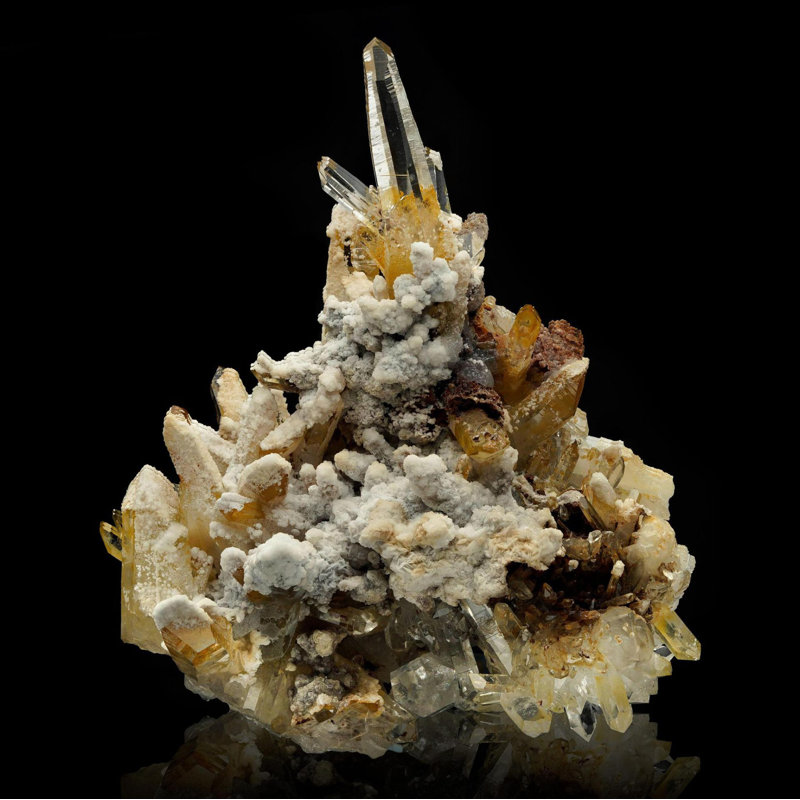 Quartz and Aragonite – 4.93 lb