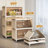 19.69" Side Wide Folding Storage Cabinet