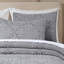 Ensemble de couvre-lit et de taie décorative à motif floral matelassé 3 pièces Enzy-105585976-105585979