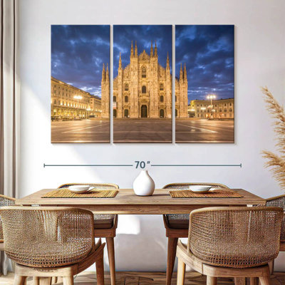 Milan Cathedral At Night