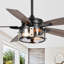 Ventilateur de plafond 52 po avec ensemble d'éclairage Northville
