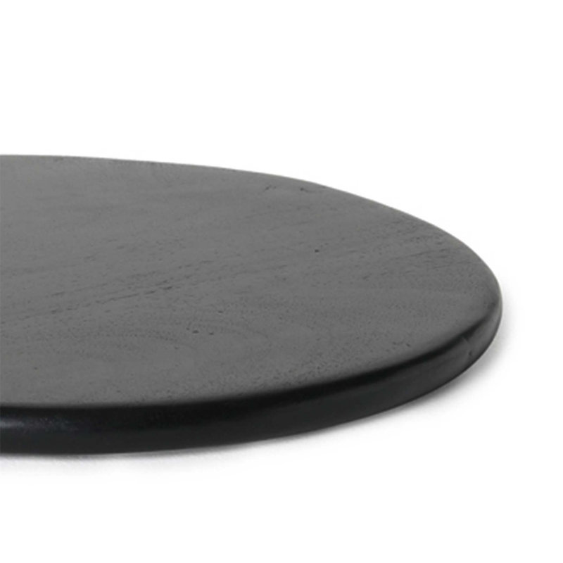 Élégante planche à fromage ovale en bois de manguier, plateau de service durable et élégant pour les réceptions modernes