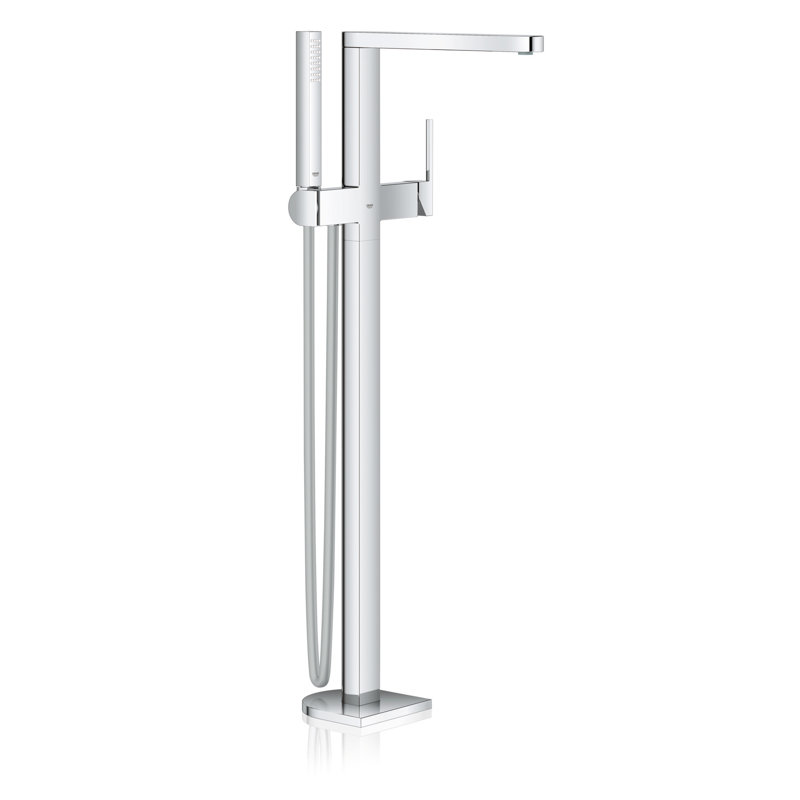 Plus Single Handle Floor Mounted Trim, StarLight Chrome