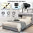Thaxted Upholstered Metal Platform Storage Bed-80929212-80929211