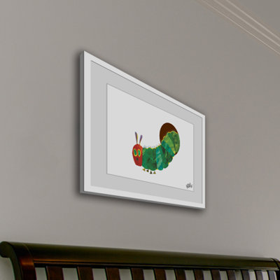 Caterpillar Hiding - Painting