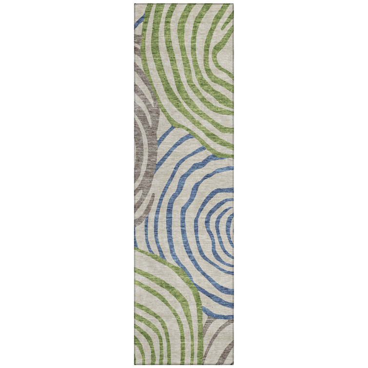 Leis Abstract Indoor Rug