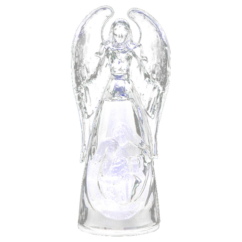 Figurine de Noël en cristal 9 po