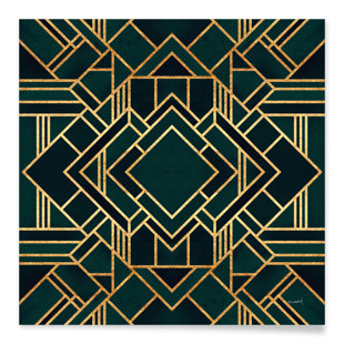 «Art Deco 2», impression sur toile tendue