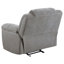 Fauteuil inclinable et oscillant gris Sebring