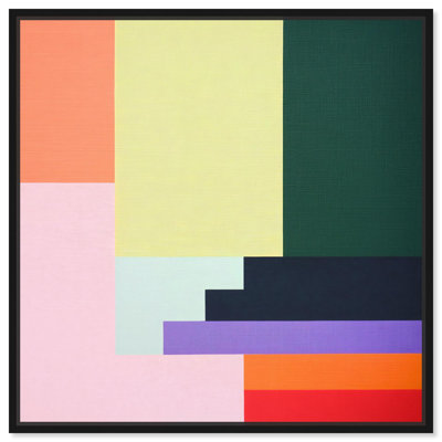Rectilinear Rhapsody II Canvas Modern Geometric Art by Art Remedy