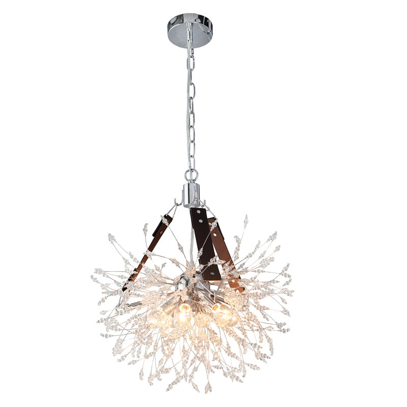 Lustre spectaculaire et unique à 6 lumières Jalyrica