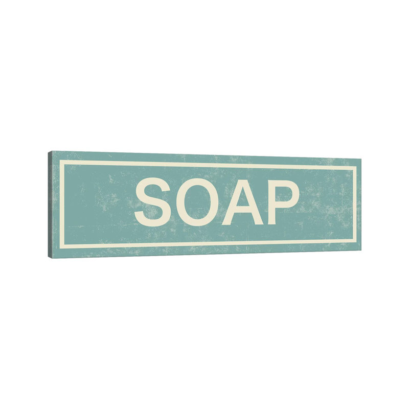 Soap by PI Studio - Wrapped Canvas Panoramic Print, 30.48 cm H x 91.44 cm W x 1.91 cm D