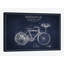 « floyd bingham motocyclette », impression sur toile en bleu marine-28619933-72409187-72409193