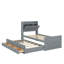 Lit simple en bois avec lit gigogne-1683528975
