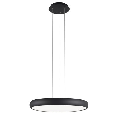 1 - Light LED Drum Pendant