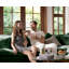Canapé modulaire en U 6 pièces modulaire en forme de U 6 pièces avec pouf-chenille amovible - vert-1623123504