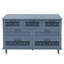 Armoire bleue à 7 tiroirs avec décoration de chambre à coucher attrayante 7 tiroirs - couleur