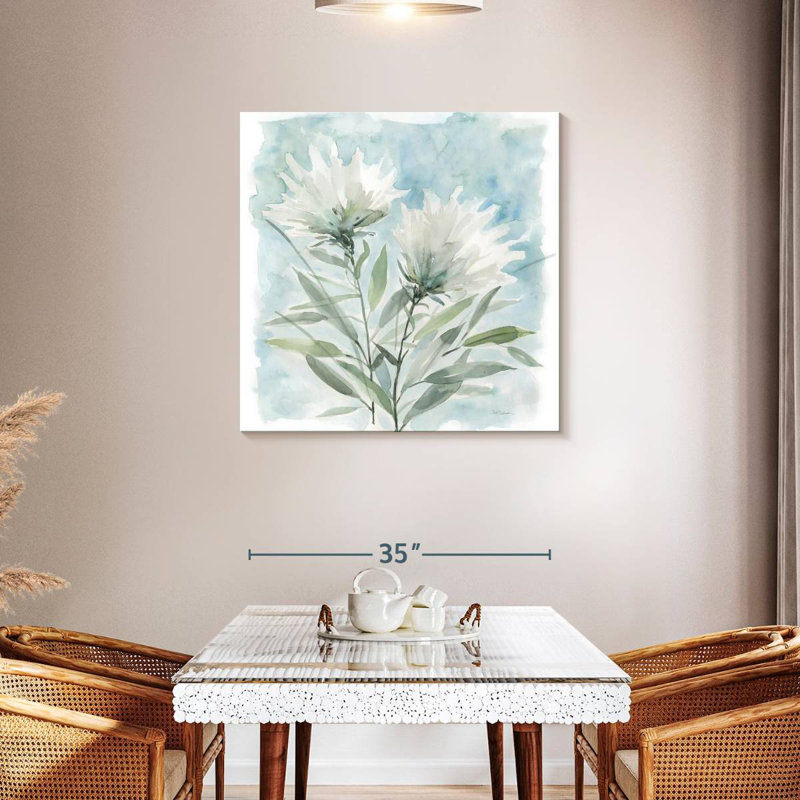 Harnek Wild Thistle Bloom I, 36" H x 36" W