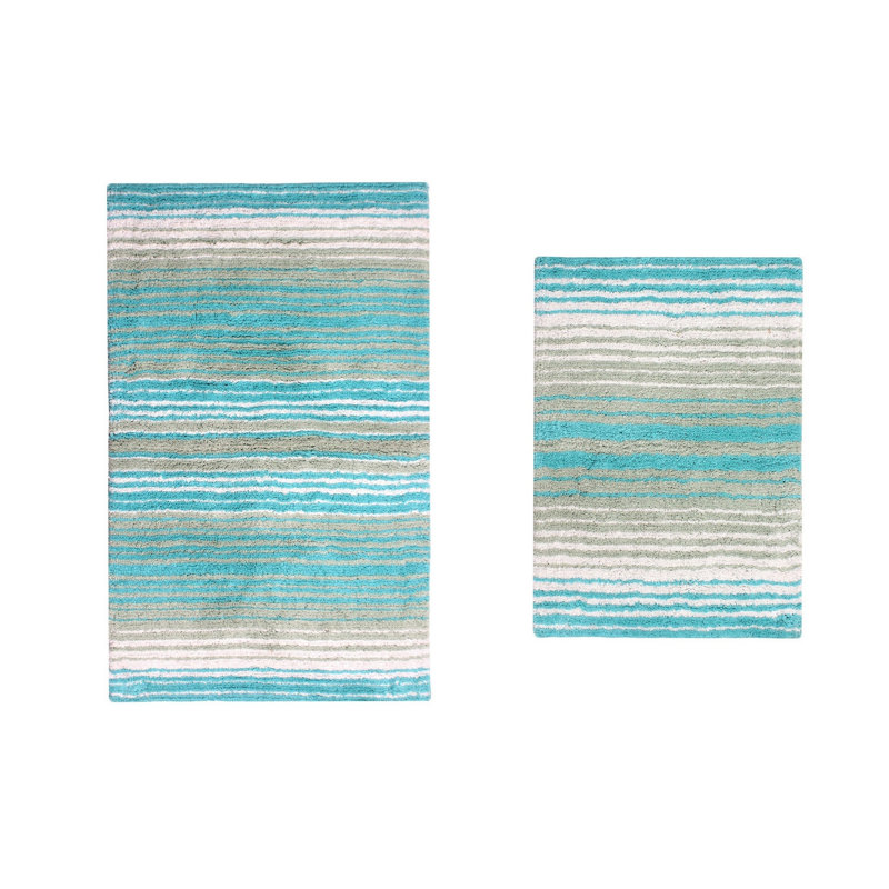 Griffing Bath Rug, Turquoise