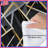 Black Gold Geometric Abstract Comforter-130102868