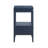 Olana Midnight Blue 1-drawer Nightstand-1581059929
